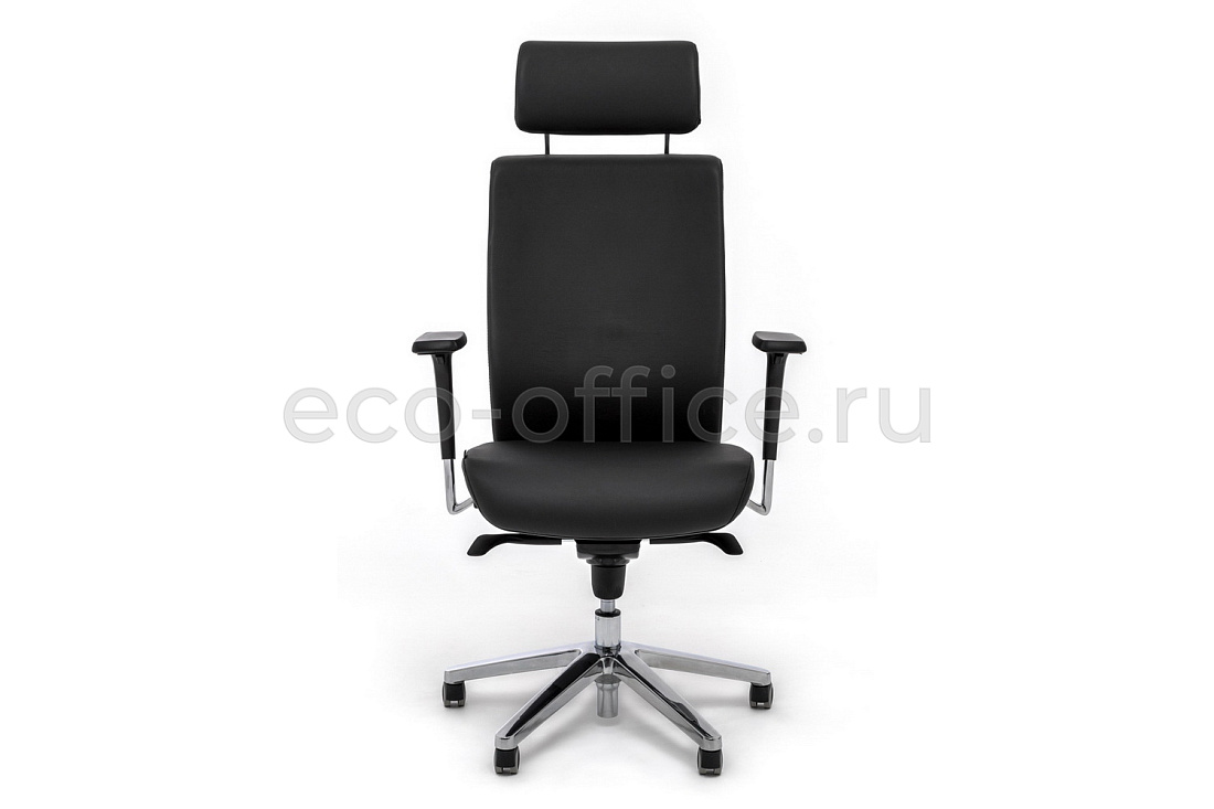 Кресло руководителя Profoffice RONAN S Чёрная кожа  стоимость