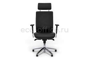 Кресло руководителя Profoffice RONAN S Чёрная кожа фото