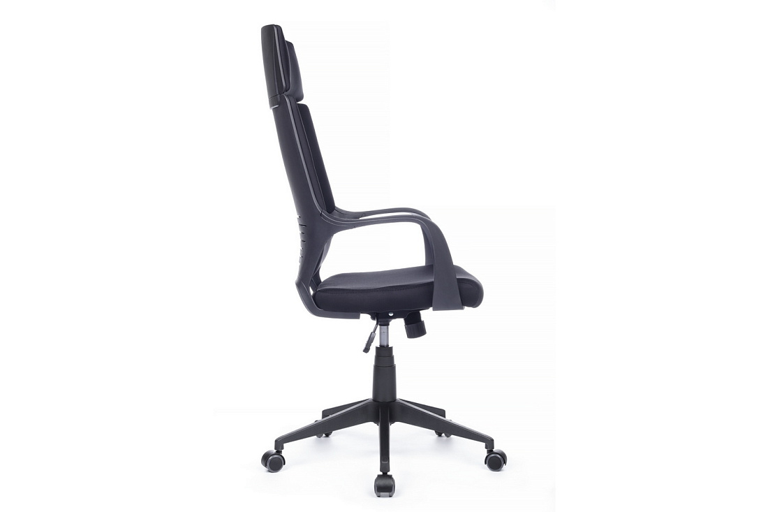 Кресло офисное RV Chair IQ RV 8989 Чёрный пластик / Чёрная ткань  стоимость