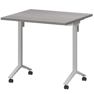 Стол мобильный складной Protech МБ25-80.70 Лиственница/Белый фото