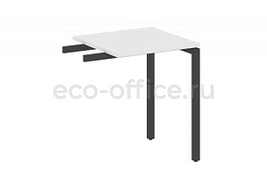 Приставной элемент на П-образном м/к METAL SYSTEM QUATTRO 4x4 40БП.ПР-1 Белый / Антрацит металл фото