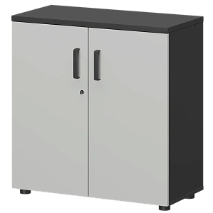 Шкаф Protech СМШ-28Д Тип1 Графит/Белый фото