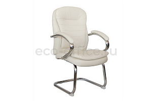 Конференц-кресло RV Chair FAIT 9024-4 Бежевая экокожа фото