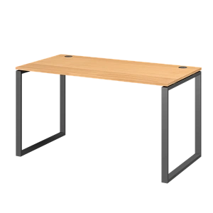 Стол на металлокаркасе Protech АМ.О-002 Ольха/Антрацит фото