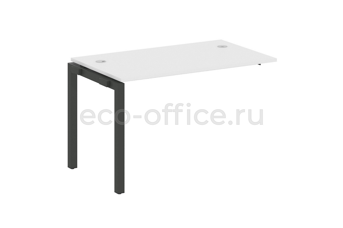 Проходной наборный элемент METAL SYSTEM QUATTRO 5x5 50БП.ПРС-СП-1.2 Белый / Антрацит металл купить в Москве