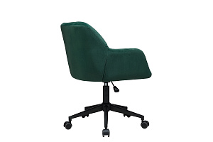 Кресло ECO-CHAIR EDMON 9-178 Тёмно-зелёный велюр фото