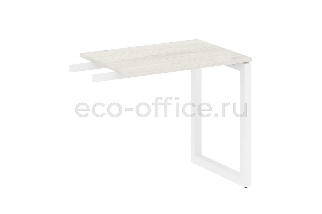 Приставной элемент на О-образном м/к METAL SYSTEM QUATTRO 5x5 50БО.ПР-2 Дуб Наварра / Белый металл  стоимость