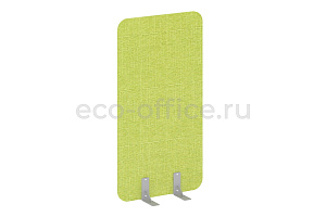 Перегородка на опорах с фетровыми подпятниками R-LINE SOFT AP.F-80-150 Рогожка Romeo 01 / Серый металл фото