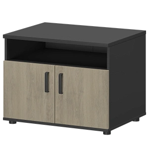 Тумба для оргтехники Protech СМТ-2ДН Тип1 Графит/Кронберг фото