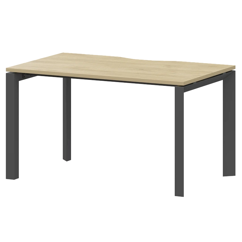 стол на металлокаркасе protech нтмп.п-120 баттл рок/антрацит фото