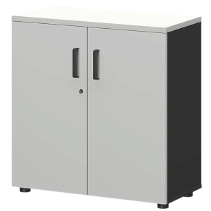 Шкаф Protech СМШ-28Д Тип2 Графит/Белый фото