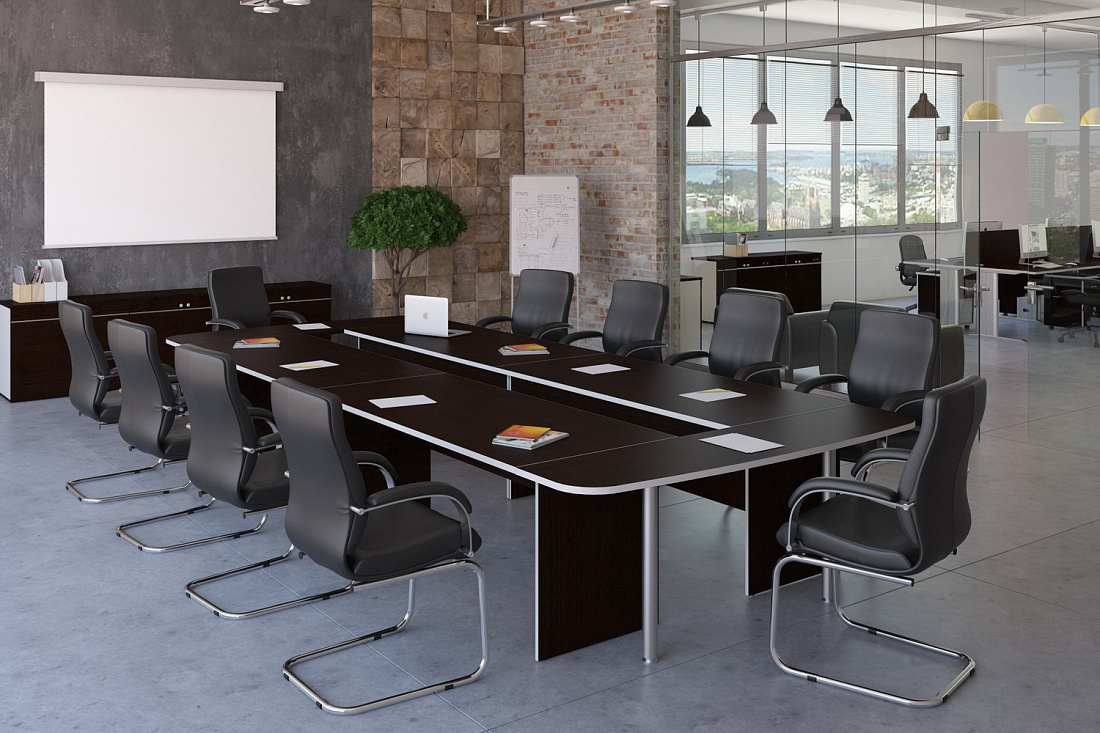 столы для переговоров swift венге фото