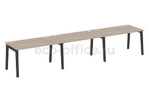 Рабочая станция на 3 рабочих места ONIX WOOD OW.RS-3.3.8 Дуб Аттик / Дуб Тёмный фото