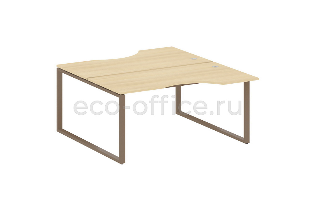 Рабочая станция криволинейная METAL SYSTEM STYLE БО.РАС-СА-2.1 Акация Лорка / Мокко металл  стоимость