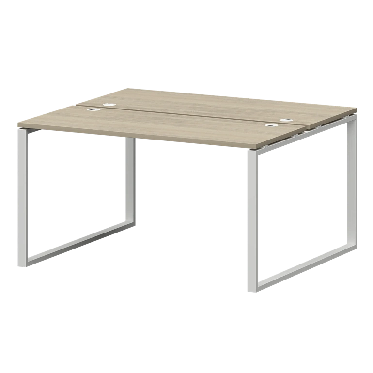 бенч двойной на металлокаркасе protech смс2-о-18к.120.пр25 кронберг/белый фото