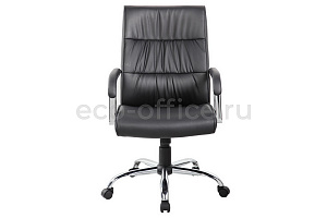 Кресло руководителя RV Chair ATOM 9249-1 Чёрная экокожа фото