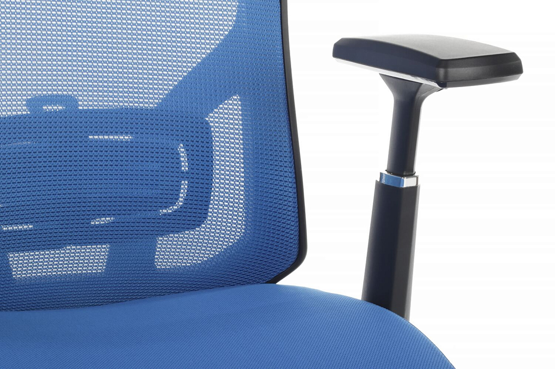 кресло rv chair step a2320 синяя сетка / синяя ткань фото