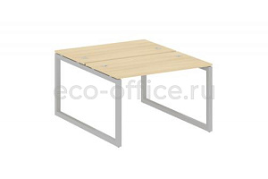 Рабочая станция METAL SYSTEM QUATTRO 5x5 50БО.РАС-СП-2.2 Акация Лорка / Серый металл фото