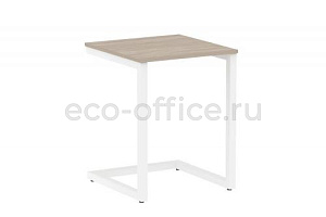 Стол на металлокаркасе HomeOffice VR.SP-2-58 Дуб Аттик / Белый металл фото