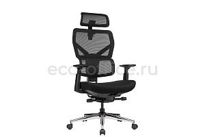 Кресло эргономичное ECO-CHAIR M81 Motion Чёрный пластик / Чёрная сетка фото
