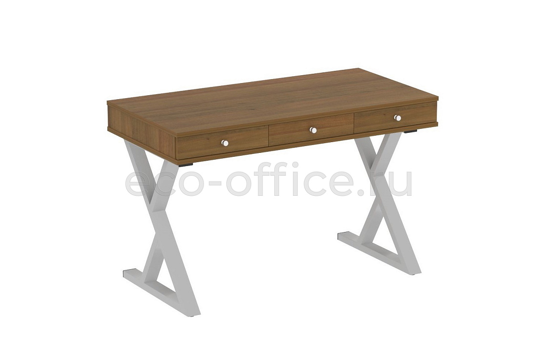 Стол на металлокаркасе HomeOffice VR.SP-1-118.M grey Орех Гварнери  стоимость