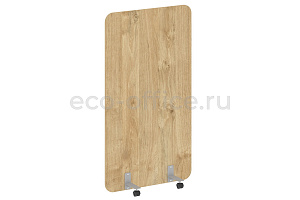 Перегородка на металлических опорах, на роликах R-LINE DP.R-100-180 Тиквуд Светлый фото