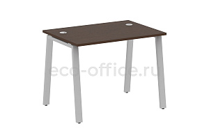 Стол письменный METAL SYSTEM STYLE БА.СП-1 Венге Цаво / Серый металл фото