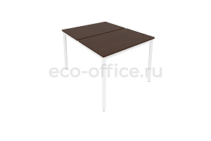 Рабочая станция на металлокаркасе SLIM SYSTEM С.СП-3.2 Венге Цаво / Белый металл фото