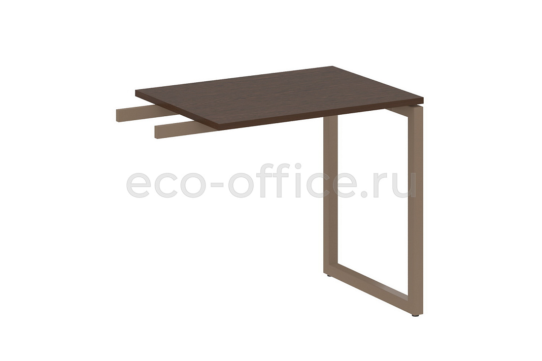 Приставной элемент на О-образном м/к METAL SYSTEM QUATTRO 4x4 40БО.ПР-2 Венге Цаво / Мокко металл  стоимость