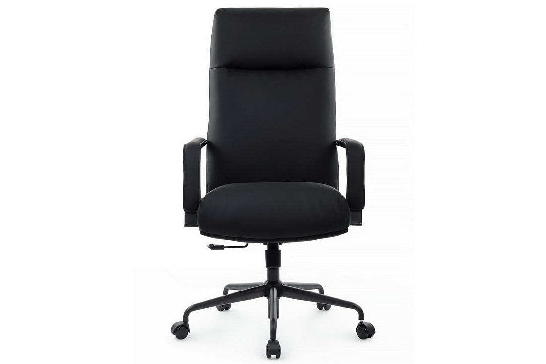 кресло руководителя rv chair otto cm-p001as чёрная экокожа фото
