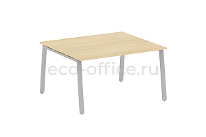 Стол переговорный (1 столешница) METAL SYSTEM STYLE БА.ПРГ-1.3 Акация Лорка / Серый металл фото