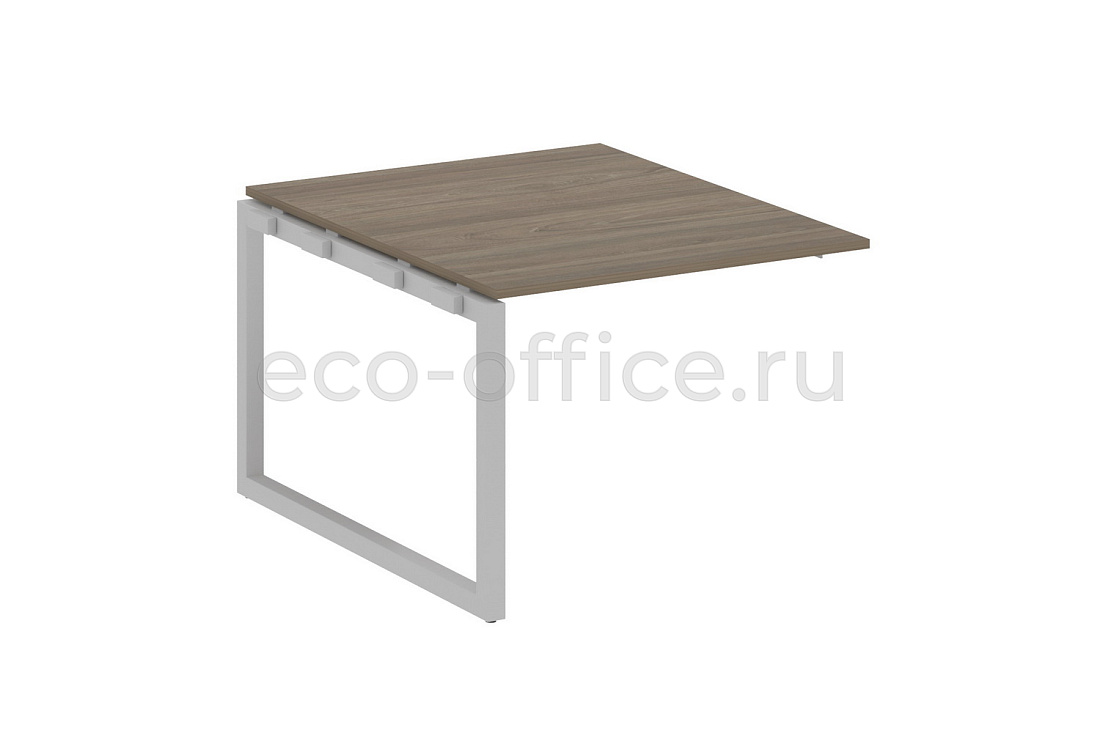 Проходной наборный элемент переговорного стола METAL SYSTEM QUATTRO 5x5 50БО.ППРГ-1 Вяз Благородный / Серый металл  стоимость