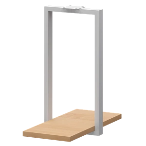 Подвесной держатель под СБ Protech ПДСБ.Ф Ольха/Белый фото