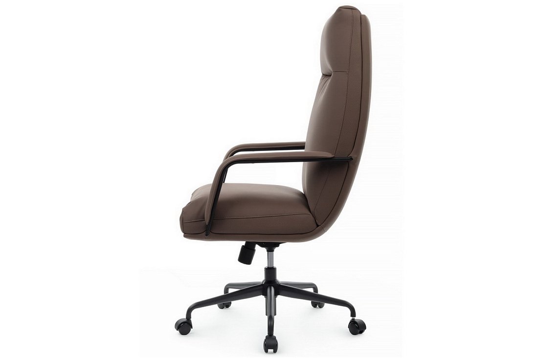кресло руководителя rv chair otto cm-p001as коричневая экокожа фото