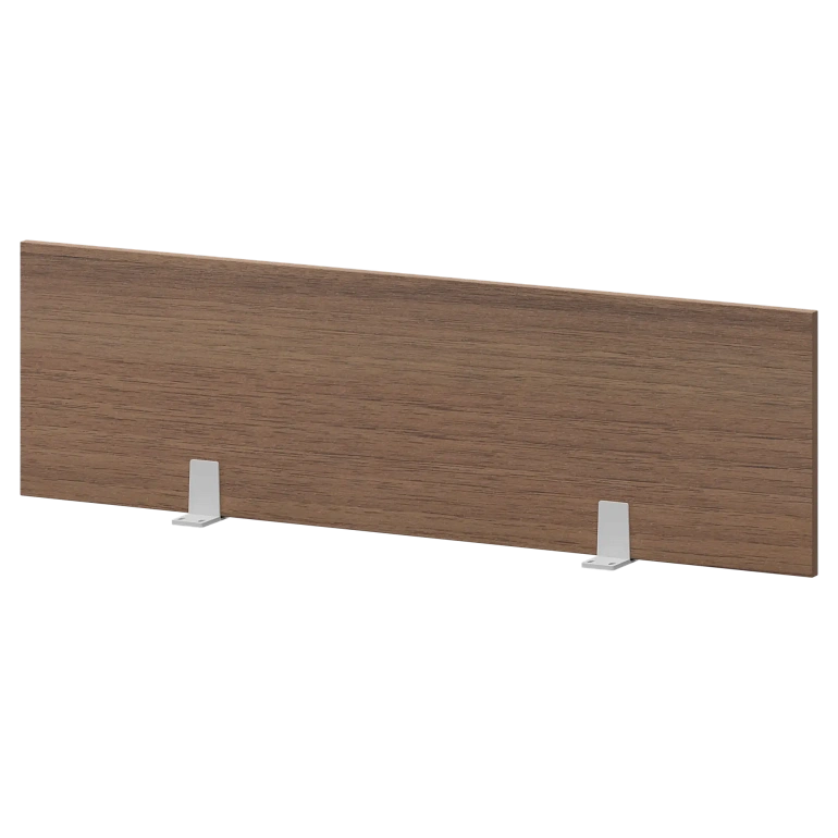 экран для одиночного стола protech смэ18-12 орех/белый фото