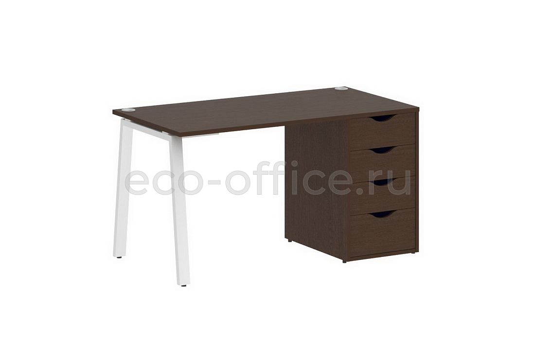 Стол письменный HomeOffice VR.SP-3-138.4.A white Венге Цаво  стоимость