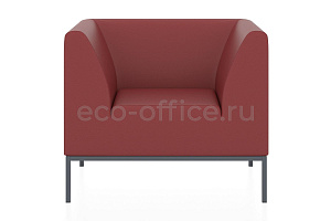 Кресло УЛЬТРА 2.0 экокожа Euroline 960 Красный фото