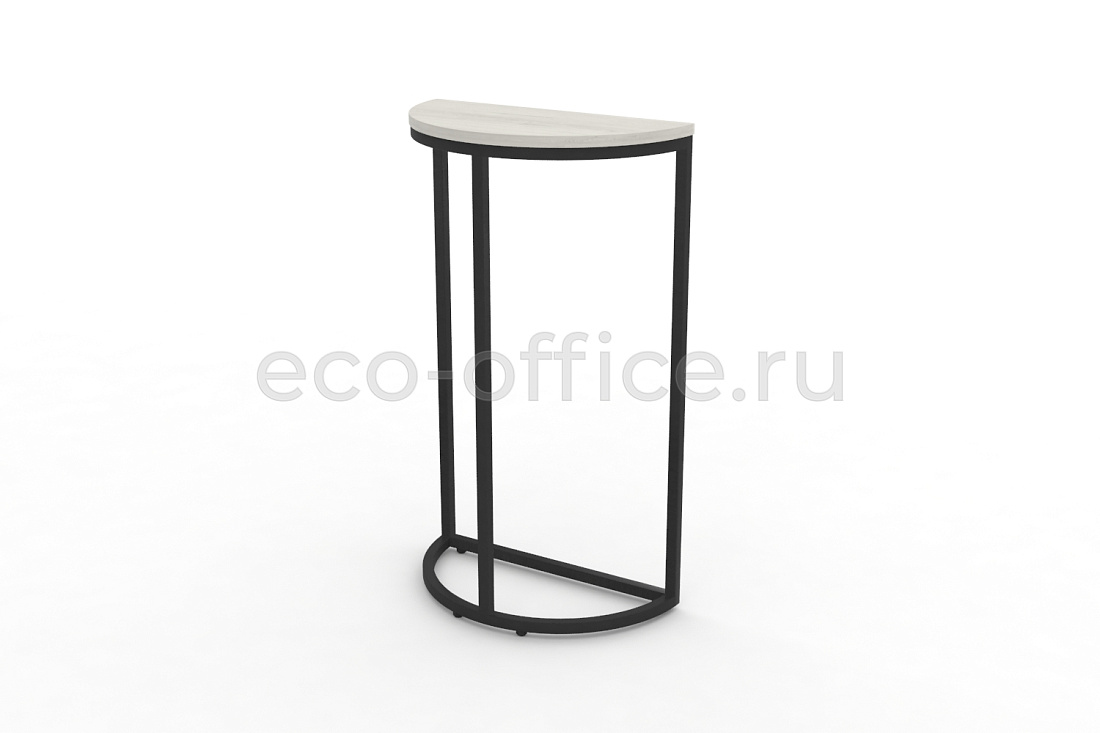 Стол журнальный SLICE-850 Дуб Наварра / Чёрный металл  стоимость