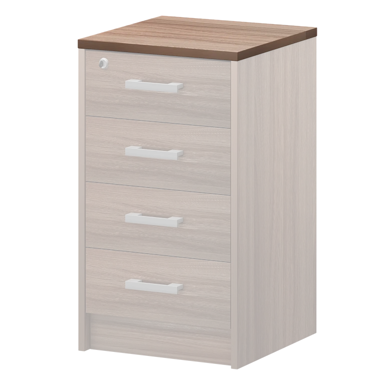 крышка к приставным тумбам protech а-705 темный шимо фото