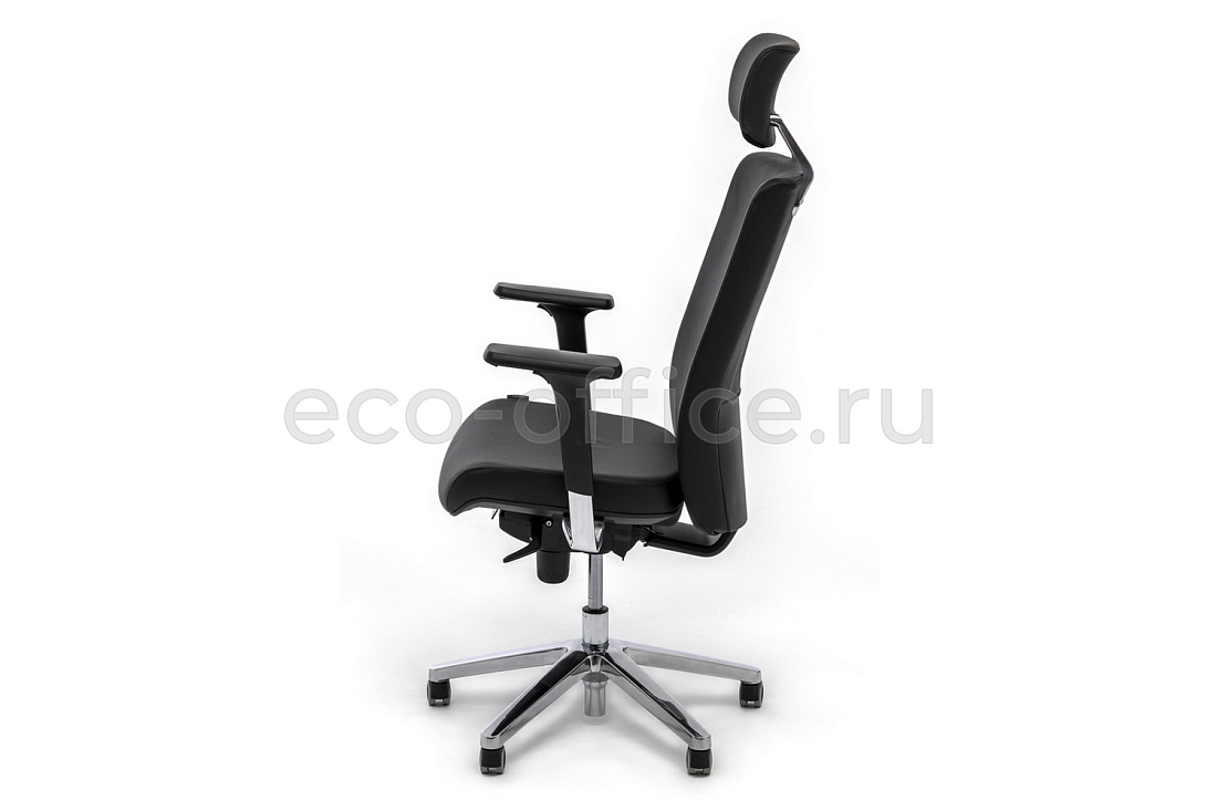Кресло руководителя Profoffice RONAN S Чёрная кожа  стоимость