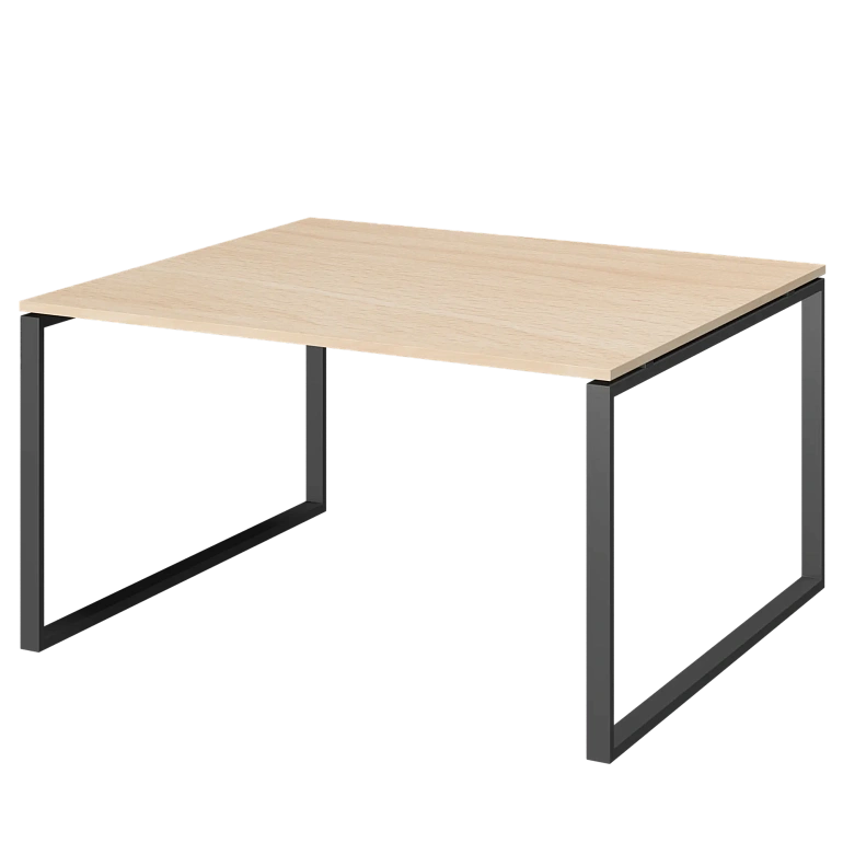 стол переговорный на металлокаркасе protech амп.о-004.123 бук/антрацит фото