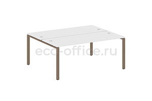 Рабочая станция METAL SYSTEM STYLE БП.РАС-СП-2.5 Белый / Мокко металл фото