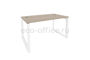 Стол рабочий руководителя ONIX DIRECT O.MO-SRR-3.8 Дуб Аттик / Белый металл фото