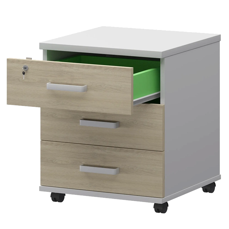 тумба подкатная protech смт-3п тип1 белый/кронберг фото