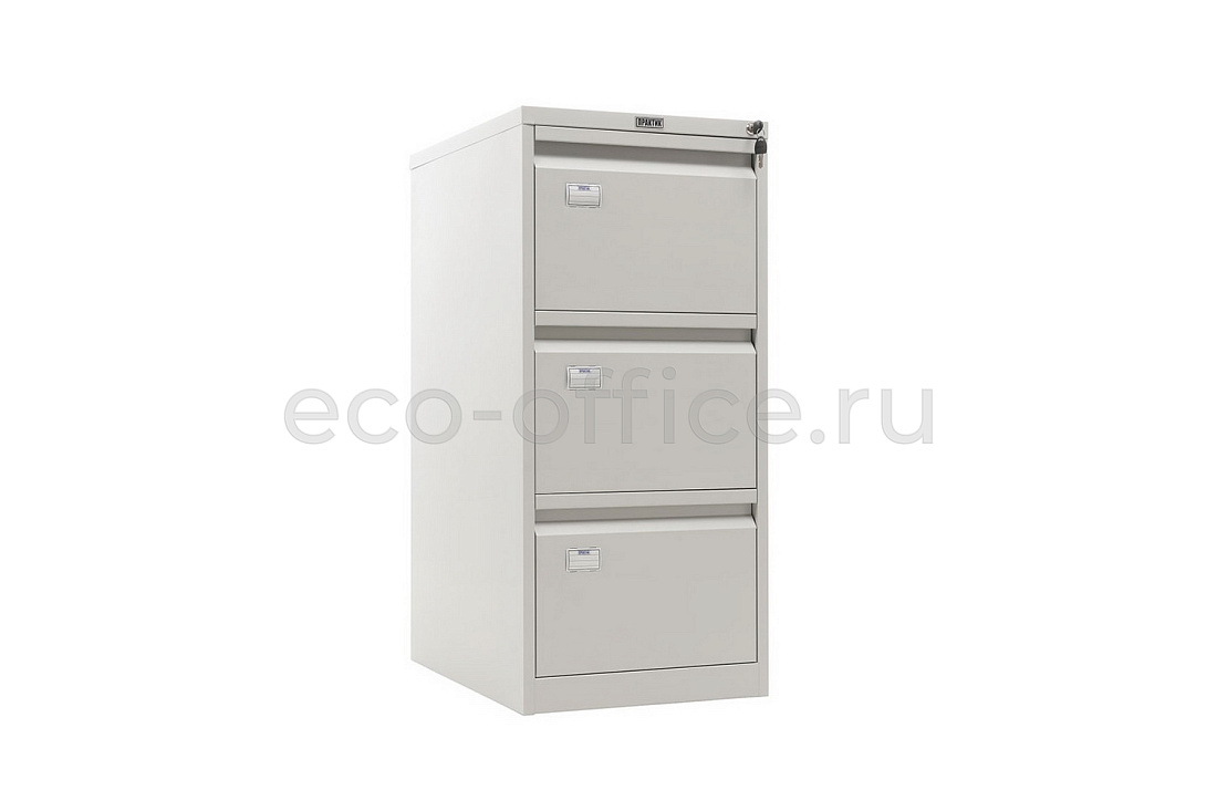 Шкаф картотека ПРАКТИК AFC-03 Серый RAL 7038  стоимость