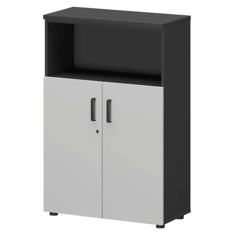 шкаф protech смш-38д2 тип1 графит/белый фото