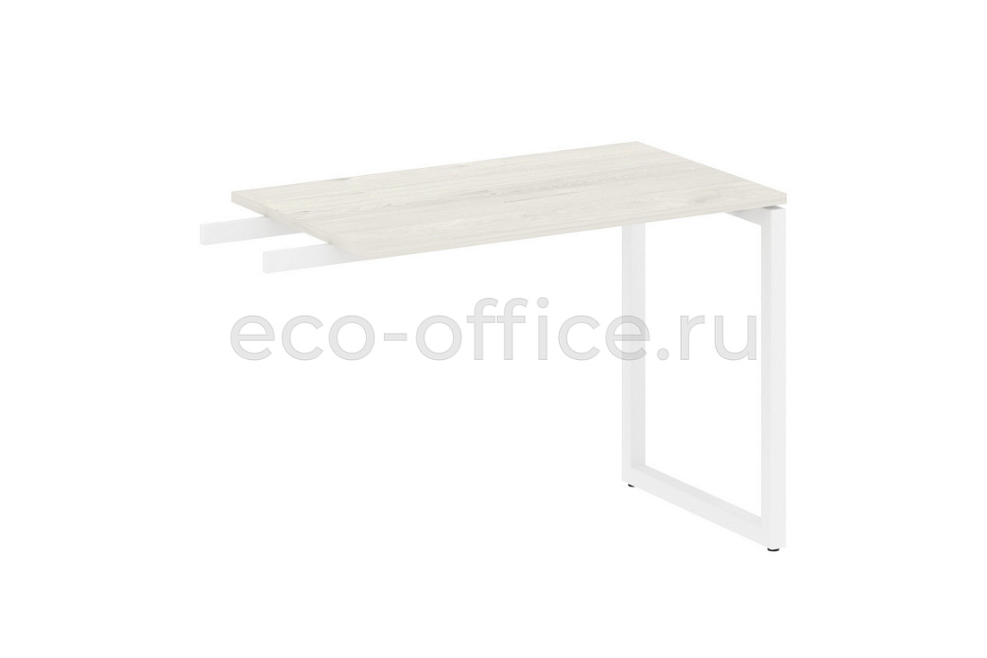 Приставной элемент на О-образном м/к METAL SYSTEM QUATTRO 4x4 40БО.ПР-3 Дуб Наварра / Белый металл  стоимость