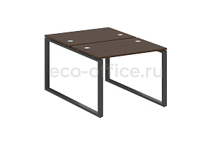 Рабочая станция METAL SYSTEM STYLE БО.РАС-СП-2.1 Венге Цаво / Антрацит металл фото