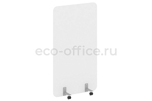Перегородка на металлических опорах, на роликах R-LINE DP.R-100-180 Белый Бриллиант фото