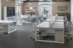 Мебель для персонала АРГЕНТУМ-МП Сосна Винтер фото